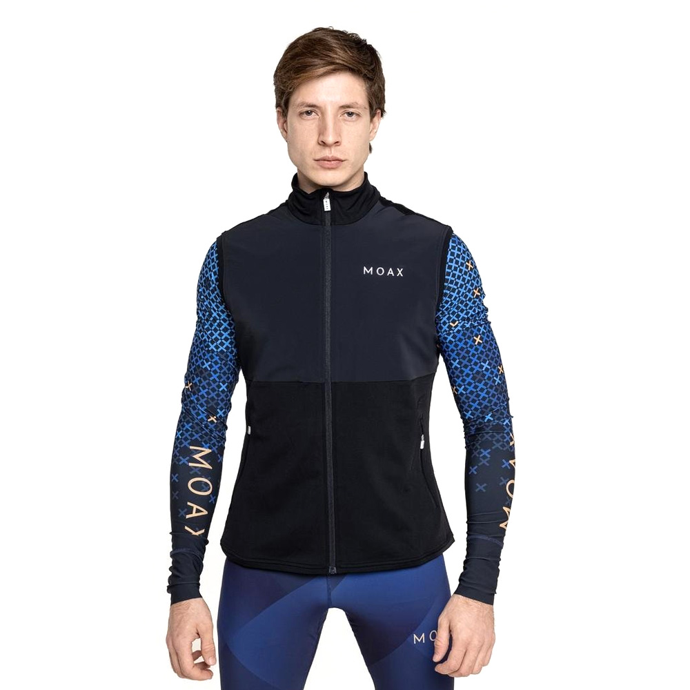 Жилет MOAX Force Wind муж. (L, 10000 Черный)