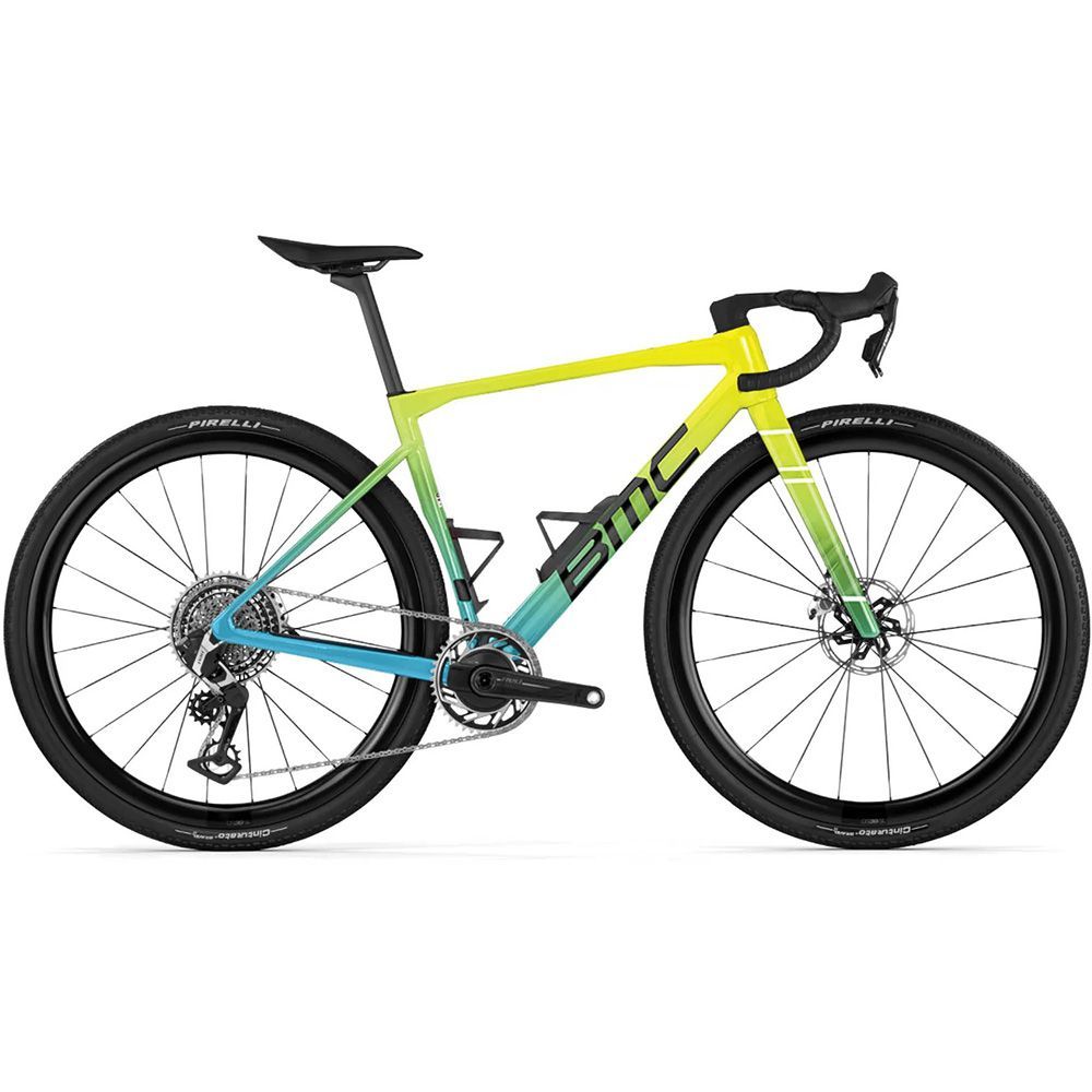 Велосипед gravel BMC Kaius 01 ONE Red AXS XPLR 1x13 Yellow/Black/Blue