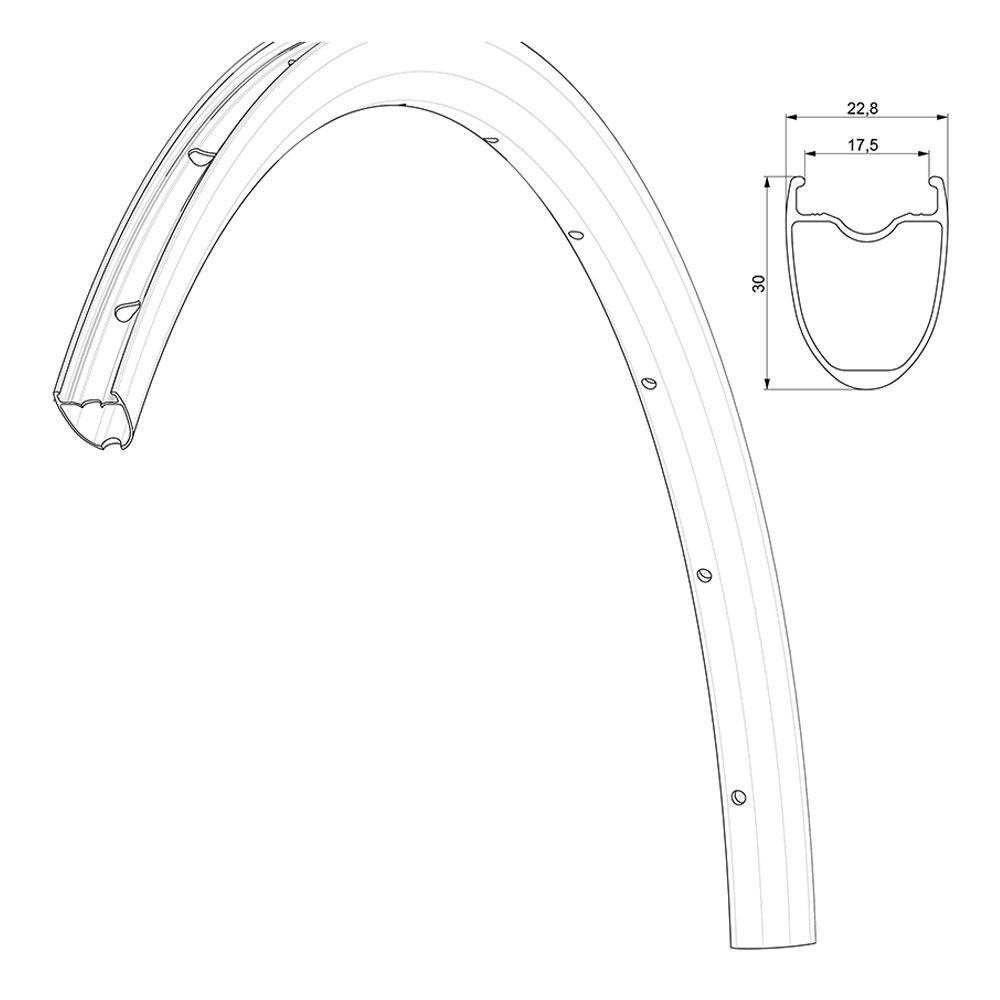 Обод Mavic COSMIC ELITE Disc UST перед./зад.(24отв)