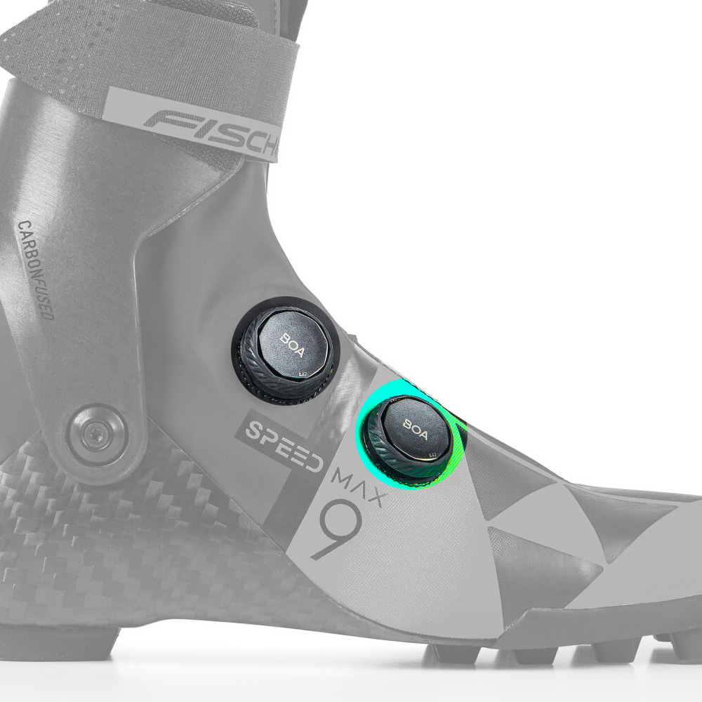 Ремонтный набор для ботинок FISCHER Spedmax BOA (правая,левая крутилки,леска,инструмент))