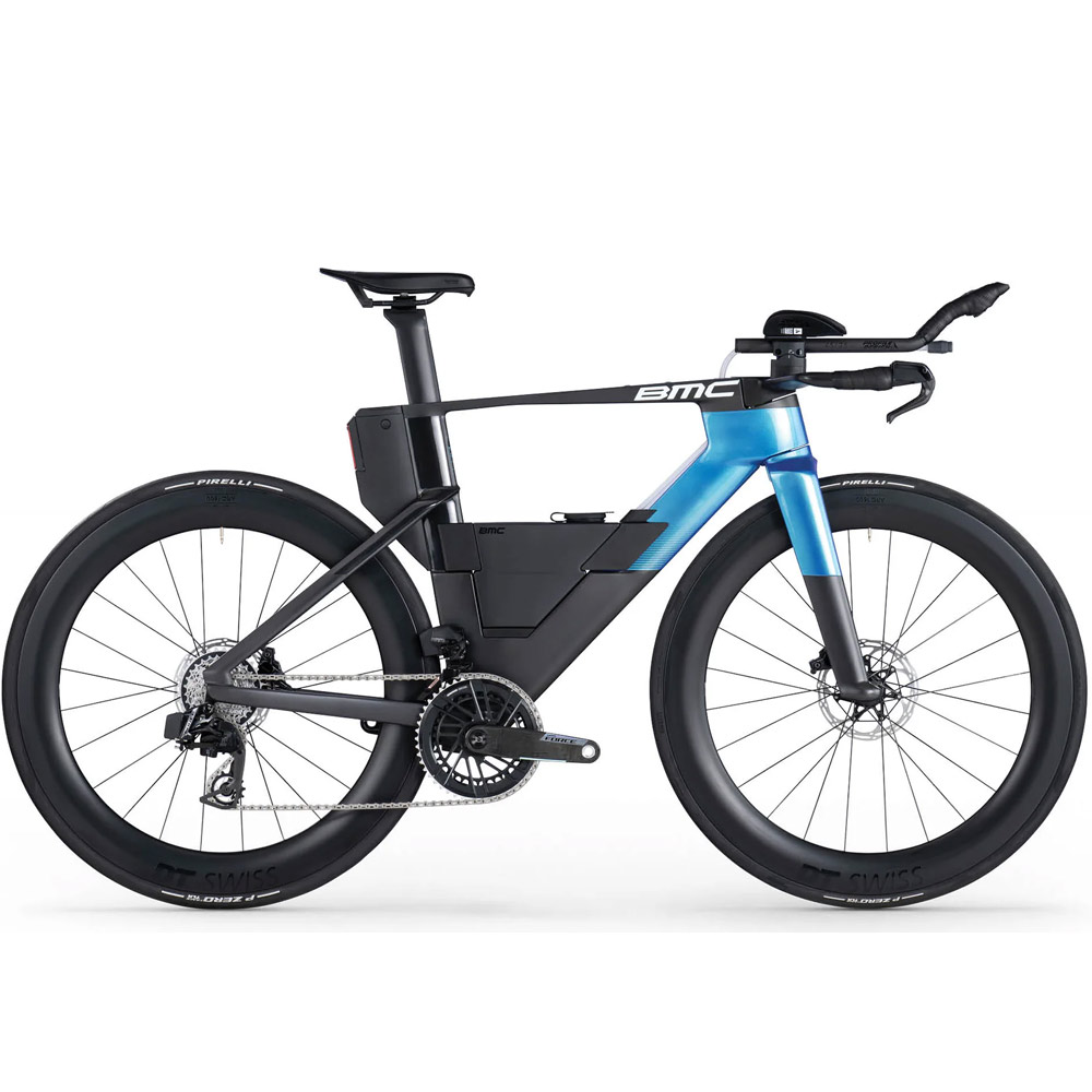 Велосипед BMC Speedmachine 01 TWO Force AXS 2x12 Blue/White/Carbon