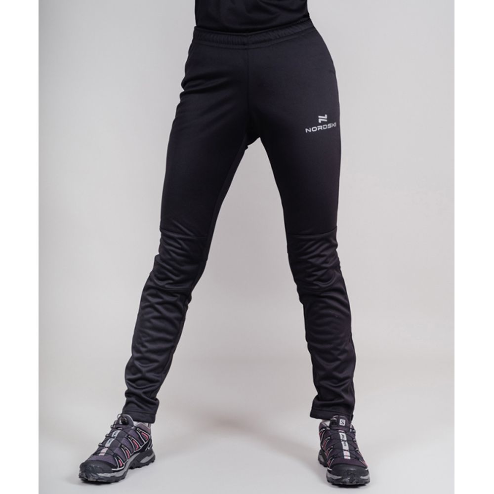 Брюки разминочные NordSki  Base W (2XL, 100 черный)