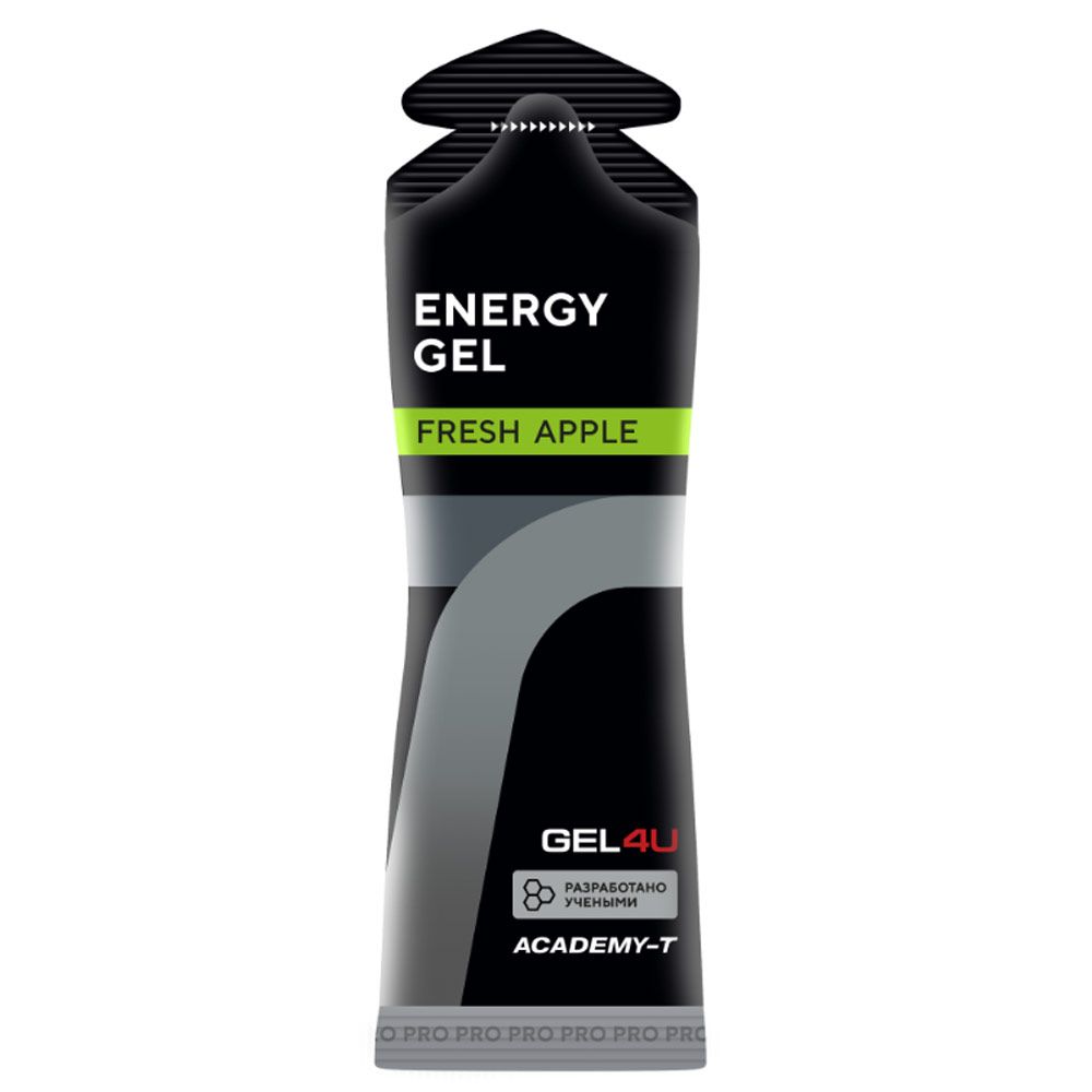 Гель энергетический углеводный GEL4U, вкус Яблоко, 60 гр.