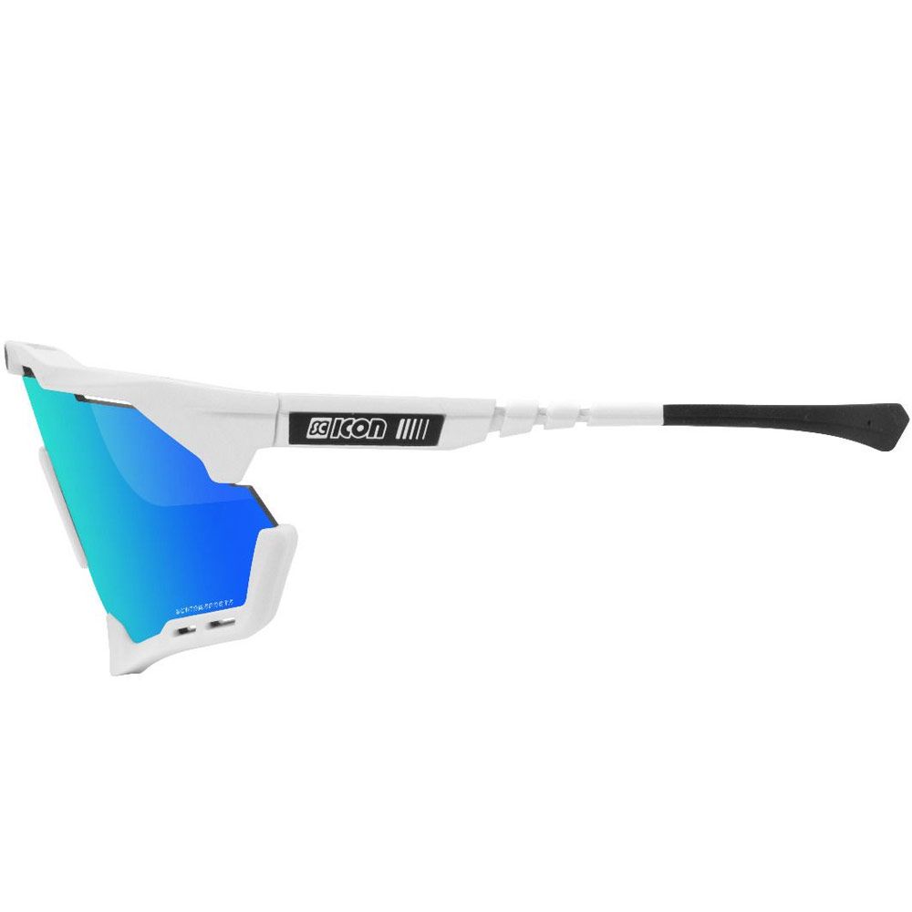 Очки SCICON Aeroshade XL Multimirror Blue +Rain Clear /White gloss