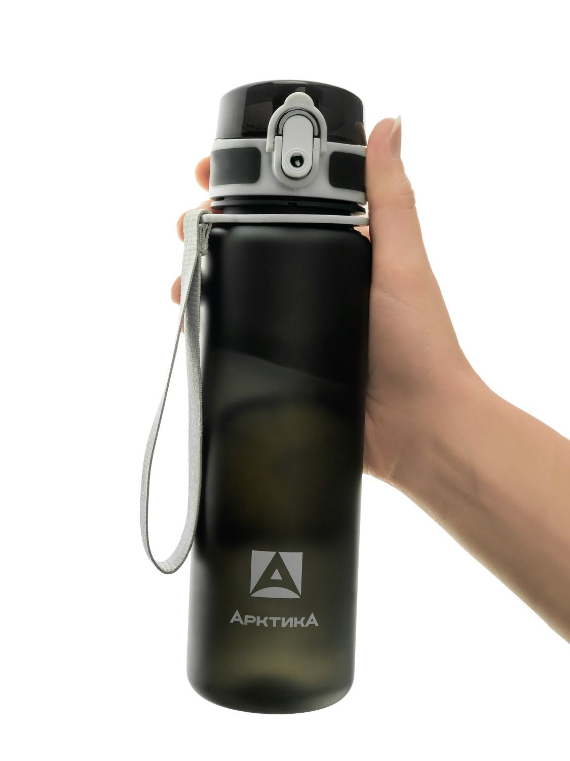 Бутылка тритановая  500 мл, с ситечком (Черный)