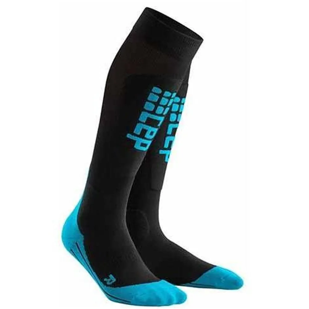 Компрессионные гольфы CEP для лыжных гонок, женские C23W (III, 5S Черный/синий)