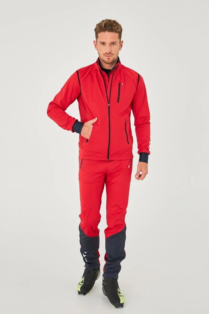 Жилет лыжный BIVIUM Пик мужск. (M(182), 500 красный)