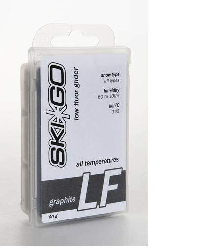 Парафин SkiGo LF Graphite любой снег 60 г