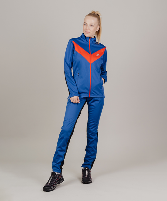 Разминочный костюм Nordski  Base женский (L, 797 patriot)