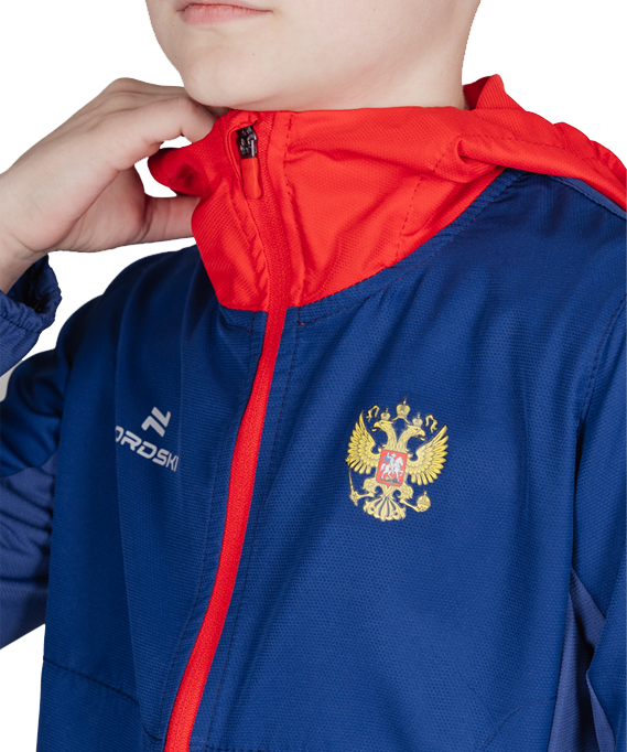 Ветровка Nordski Jr.Run (140, 797 patriot)
