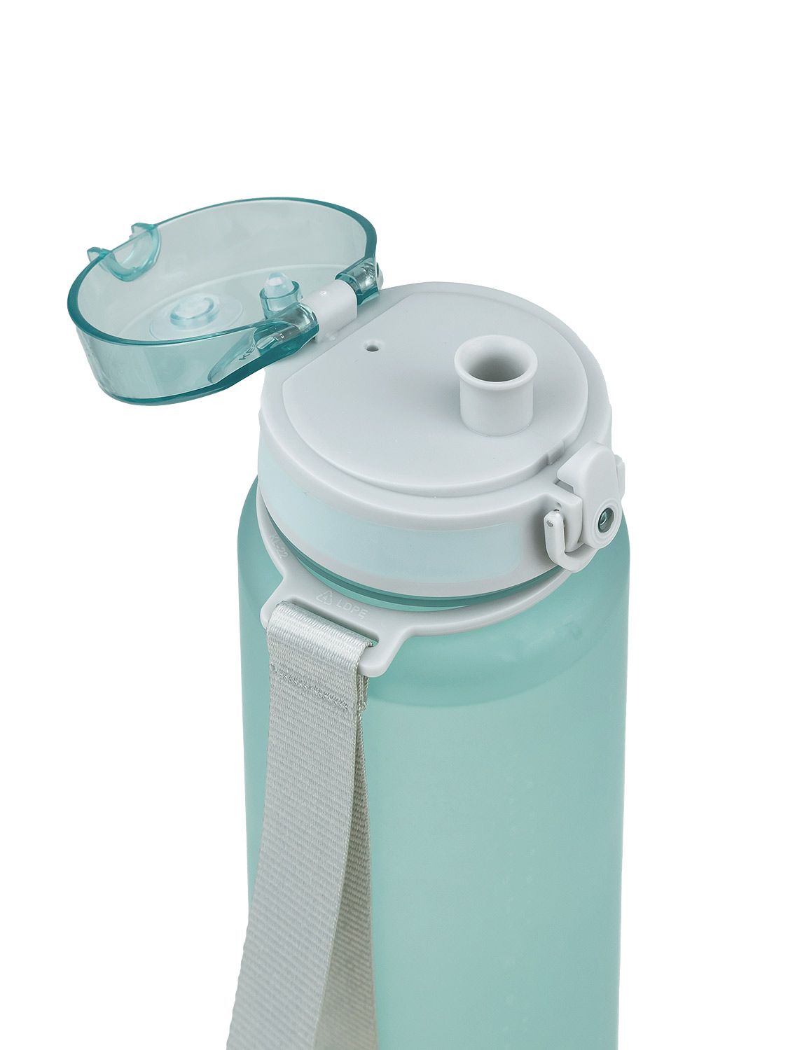 Бутылка тритановая  500 мл, с ситечком (Голубой)