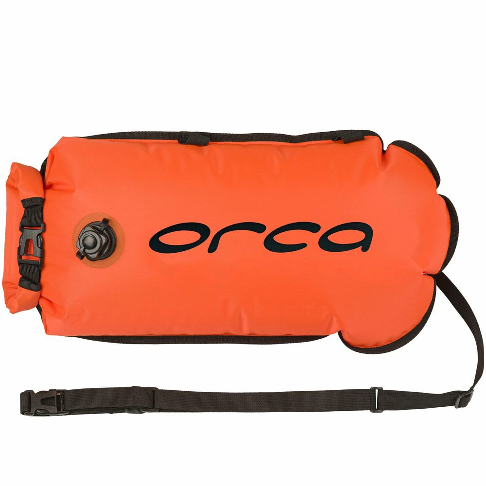 Приспособление для плавания Orca Safety Buoy Pocket оранж.