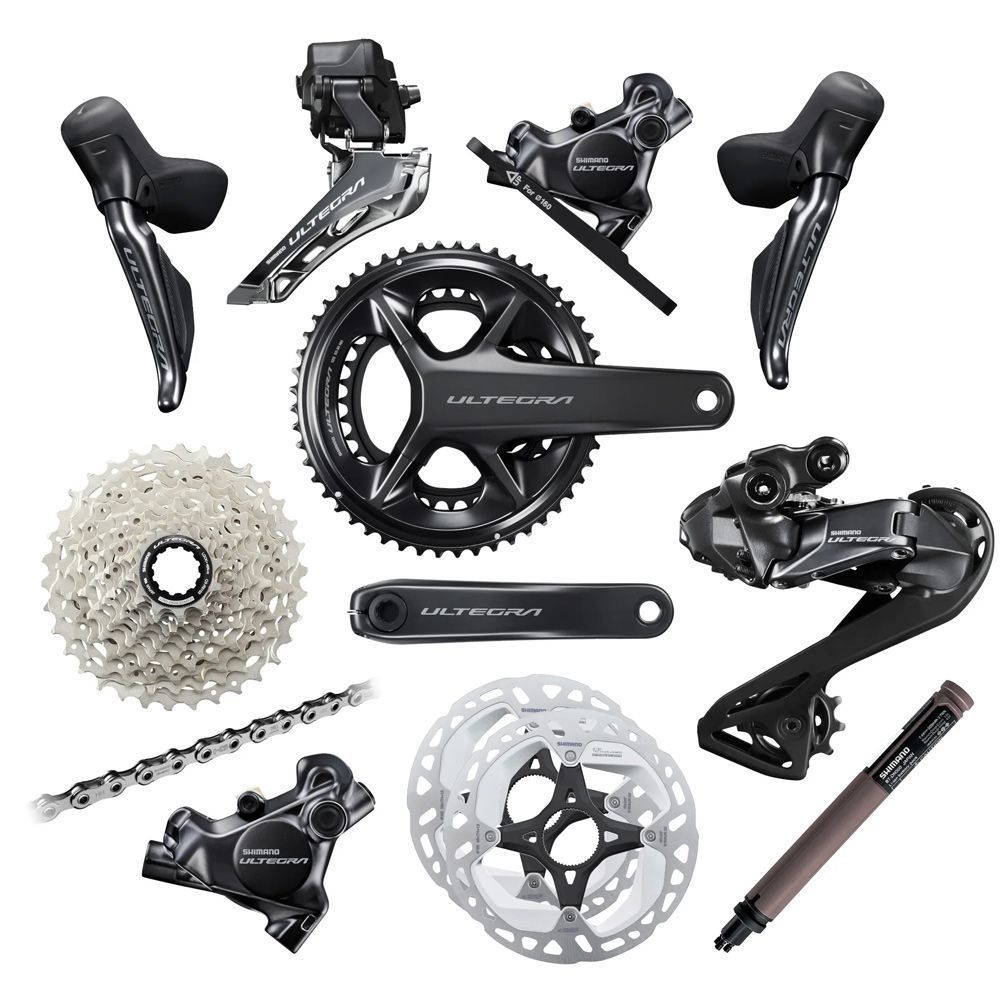 Группа Shimano Ultegra Disc 8170 TT DI2 L172 52-36 11-30 12 ск.