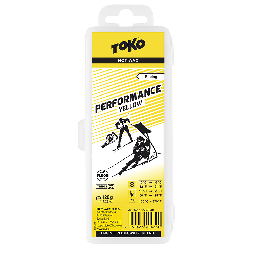 Парафин TOKO Racing Performance Yellow 0-6 120 гр
