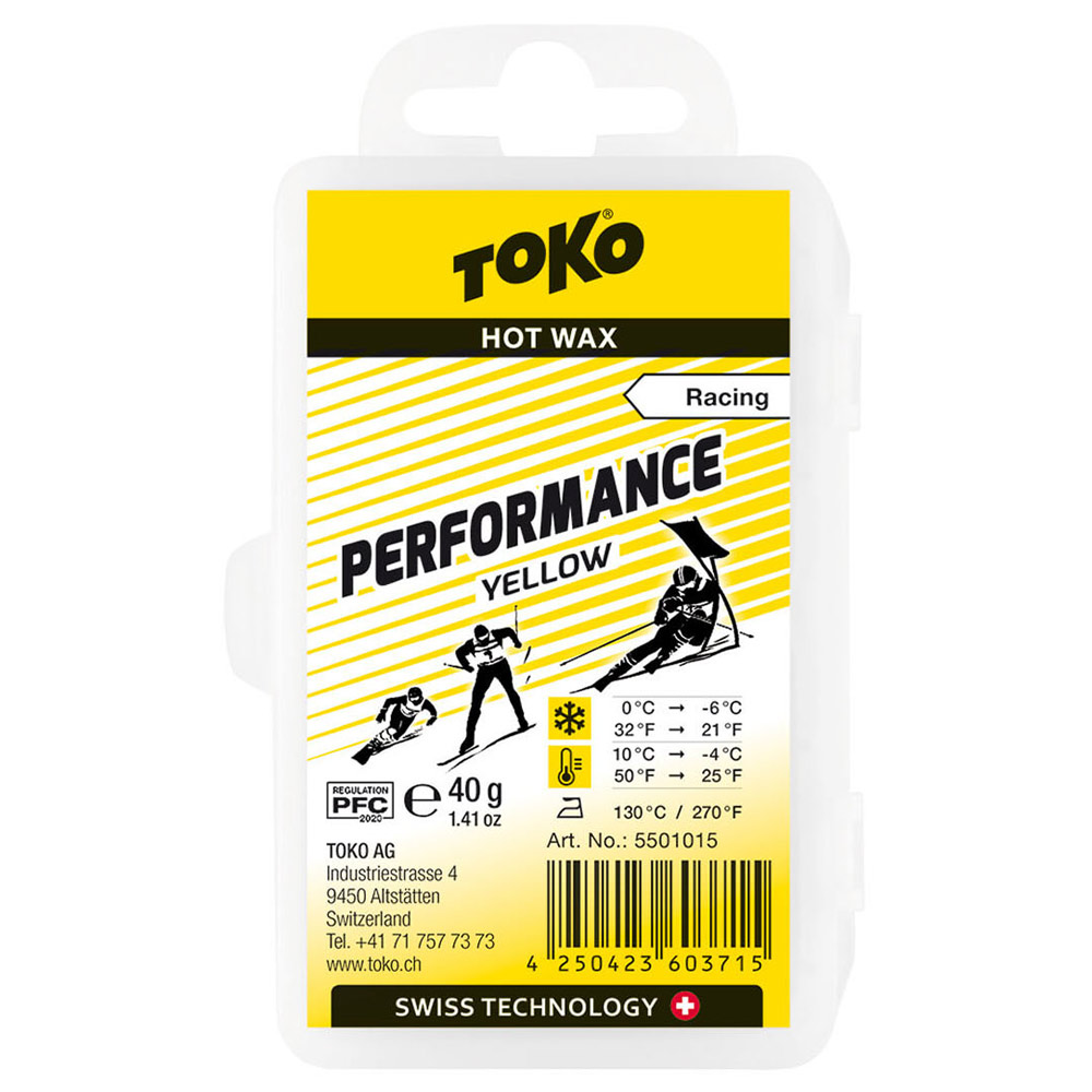 Парафин TOKO Performance LF Yellow 0-6   40 гр.