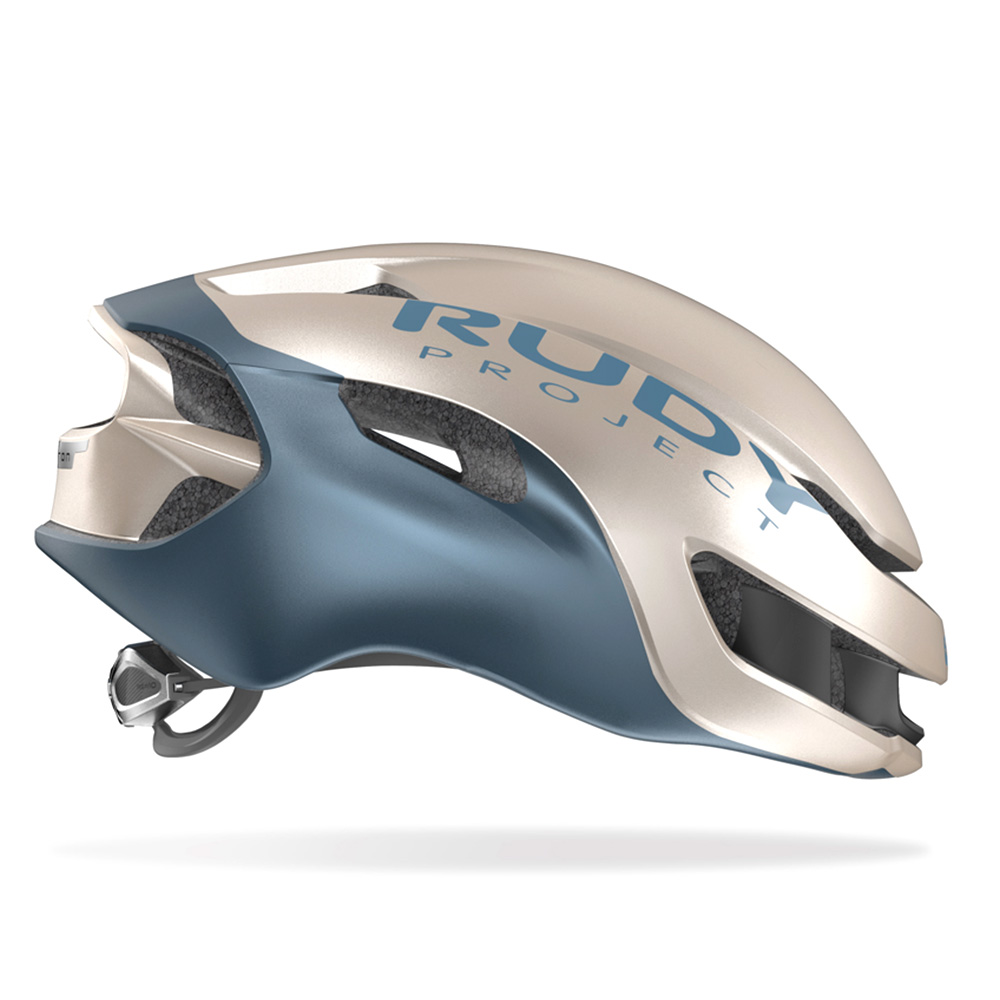 Шлем Rudy Project NYTRON Champagne/Blue Avio Metal Matte L