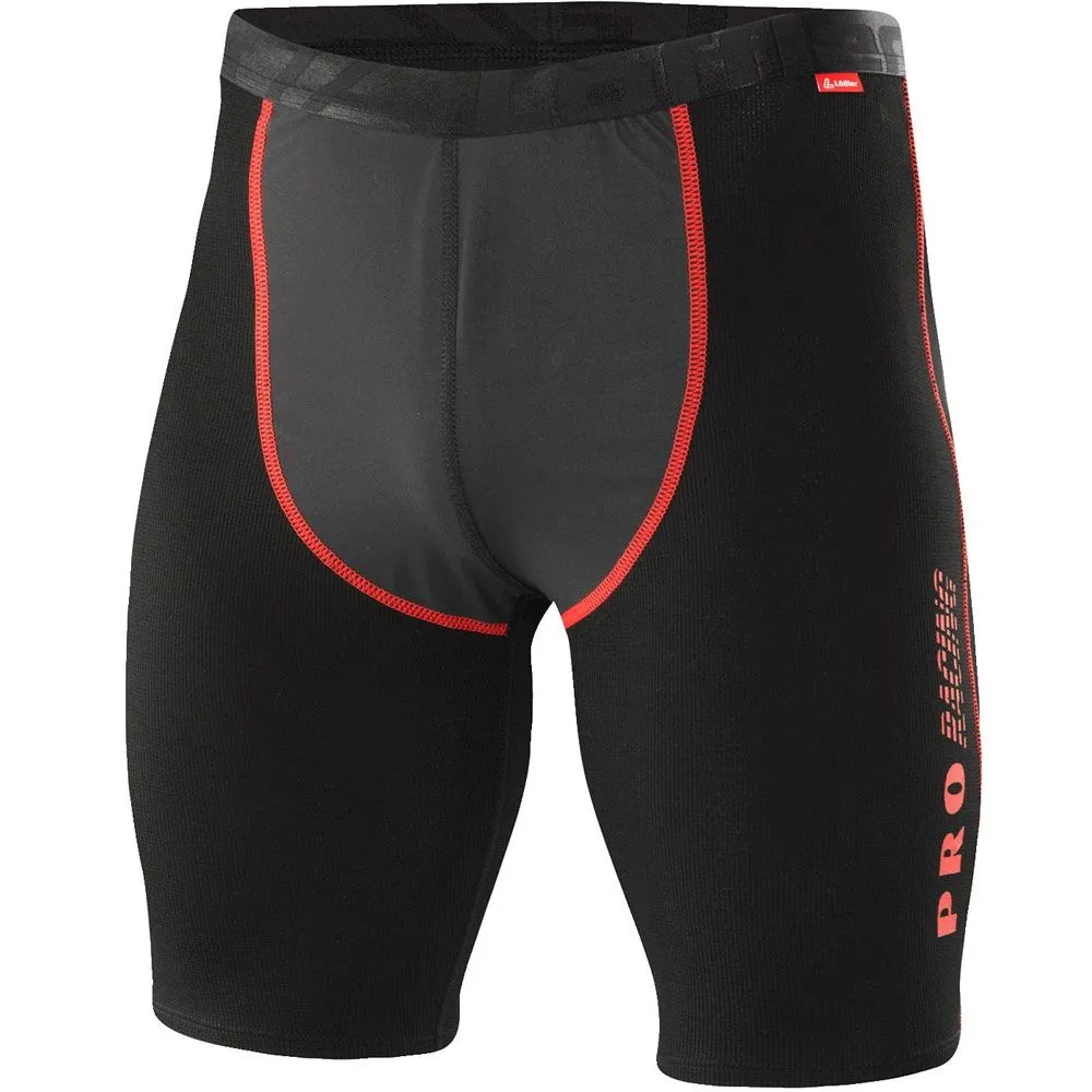 Термобелье шорты LOFFLER WS мужские (44, 995 Черно-красный)