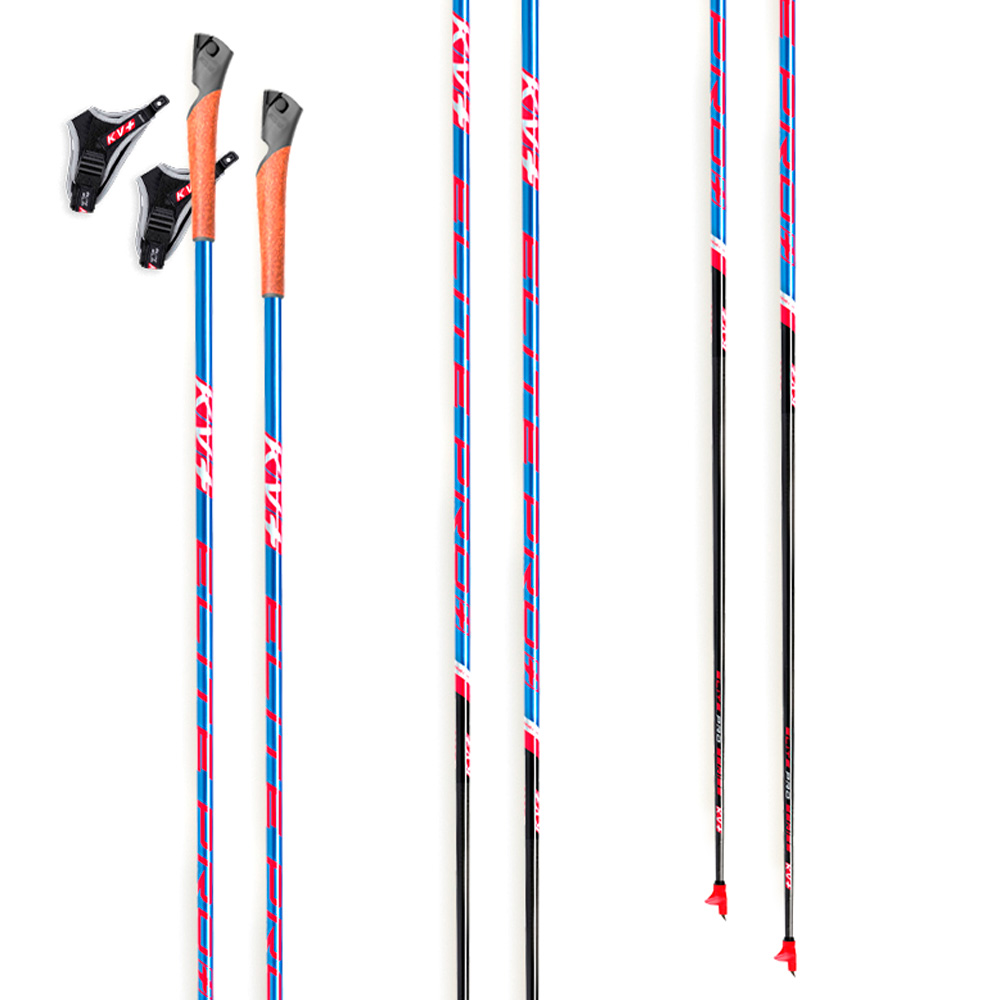 Палки лыжные KV+ ELITE PRO Clip QCD