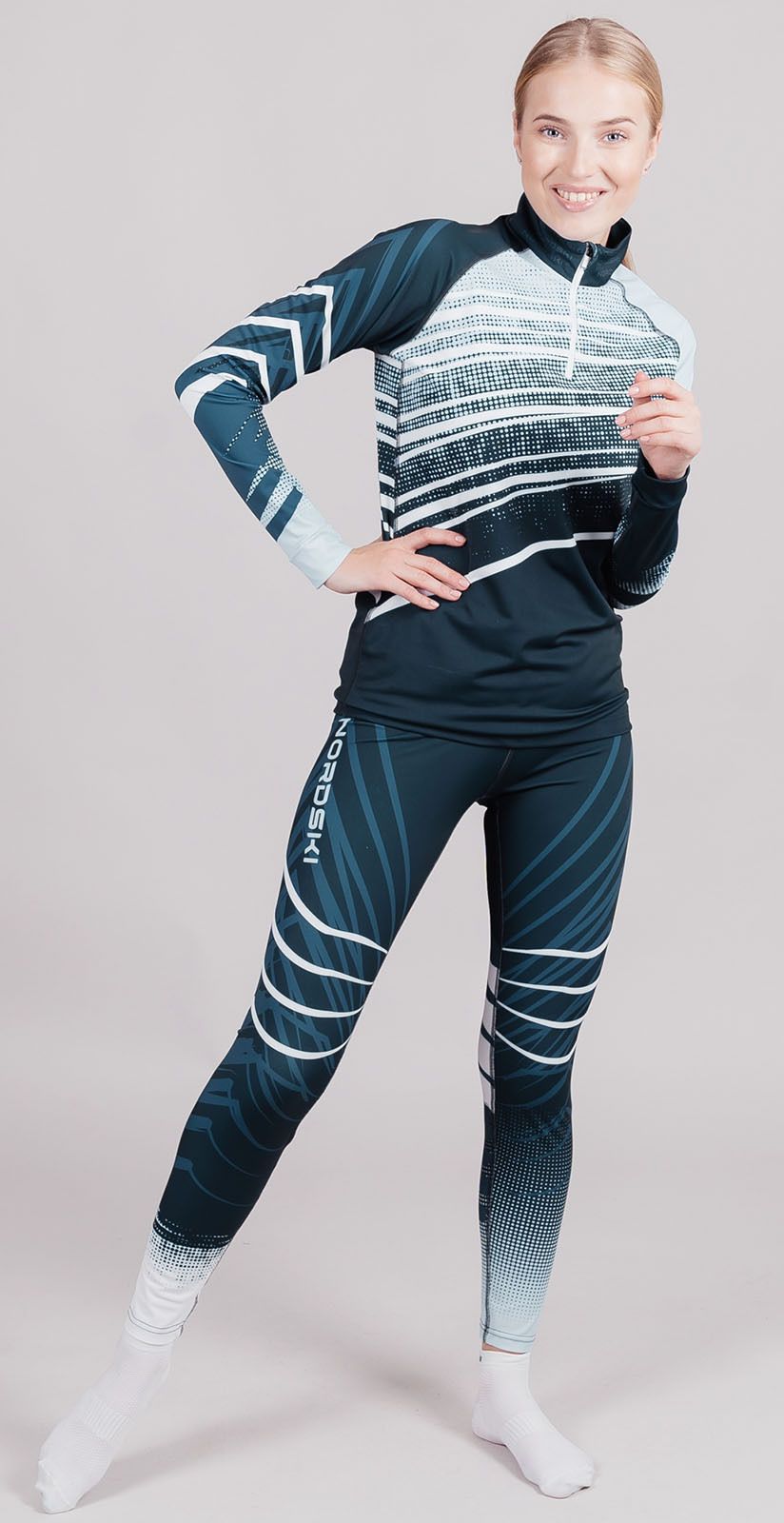 Комбинезон Nordski PRO jr (134, 020 Синий/перламутровый)