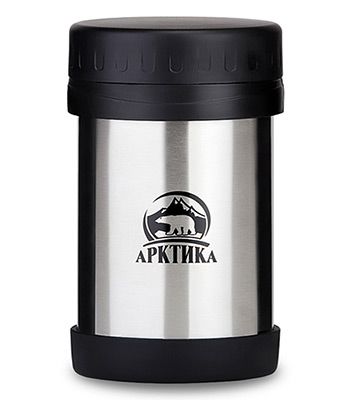 Термос-кружка бытовая, вакуумная,  без ручки, "Арктика", 350 мл
