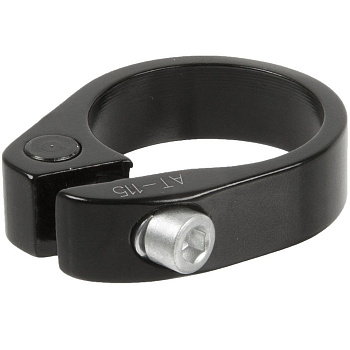 Хомут подседельный ZOOM 35mm черн.