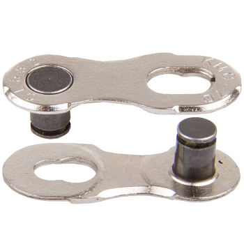 Замок для цепи KMC 9ск серебр.