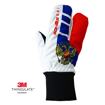 Варежки лобстеры утепленные  BONES 