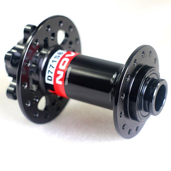 Втулка передняя Novatec Disc 32 отв. 100mm черн.