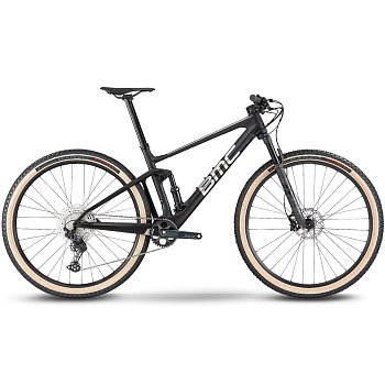 Велосипед MTB BMC Fourstroke 01 THREE SLX Carbon/Brushed Alloy 2022