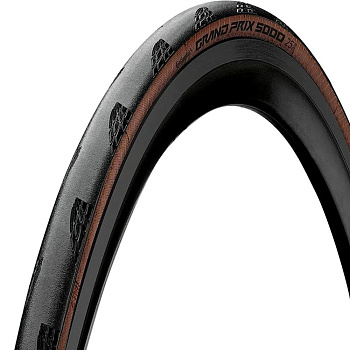Покрышка Continental Grand PRIX 5000 700x25 черн/коричневая