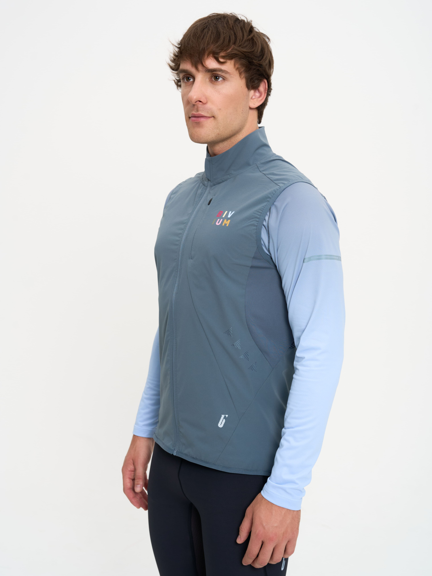 Жилет BIVIUM Траверс 2.0 мужской (M(50-182), Графит)