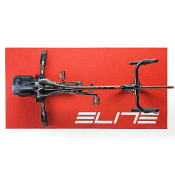 Коврик под велотренажер ELITE Trainermat RED (180x90)