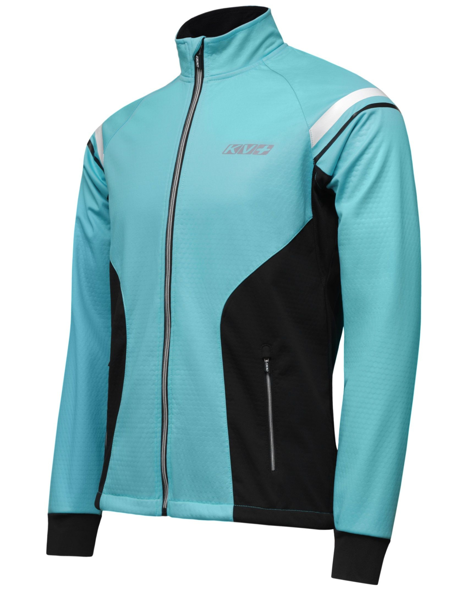 Куртка KV+ CROSS (M, 21 Черный/Бирюзовый)