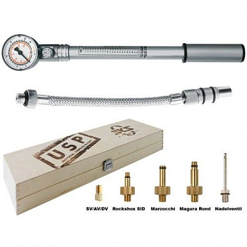 Насос SKS "USP" универсальный с манометром 22BAR