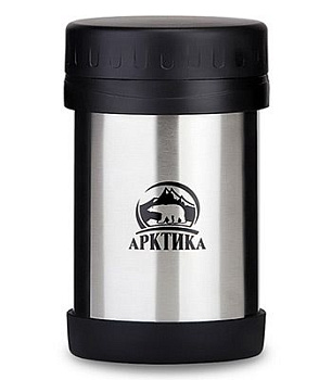 Термос-кружка бытовая, вакуумная,  без ручки, "Арктика", 350 мл
