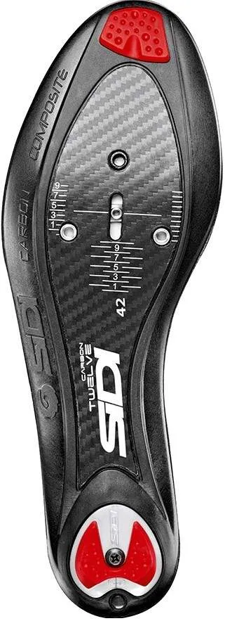 Велотуфли SIDI ERGO 5 MATT Carbon (38, Красный/черный)
