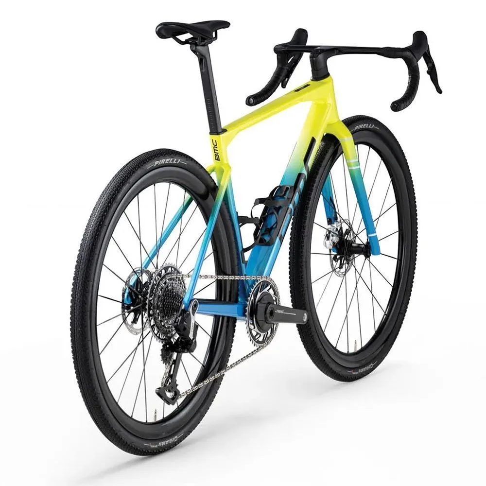 Велосипед гравел BMC Kaius 01 ONE Red AXS XPLR 1x13 Yellow/Black/Blue