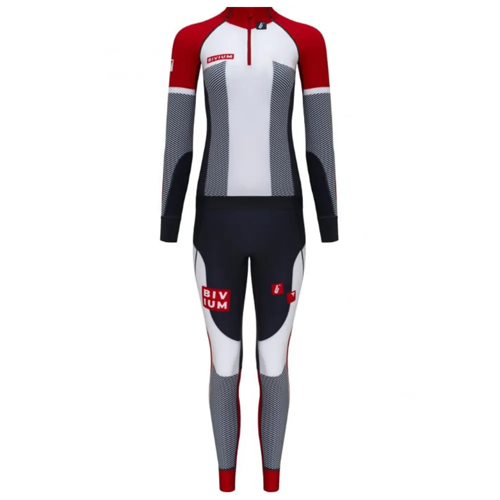 Комбинезон гоночный BIVIUM Энергия женск.3,0 (M(46-170), Белый/Графит)