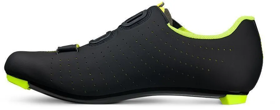 Велотуфли Fizik TEMPO OVERCURVE R5 (41, Черный/желтый fluo)