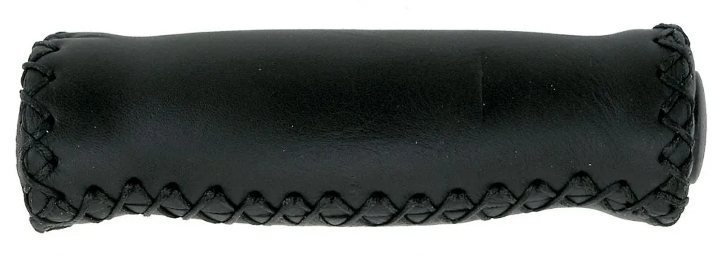 Грипсы Velo кожа, 125мм, черные