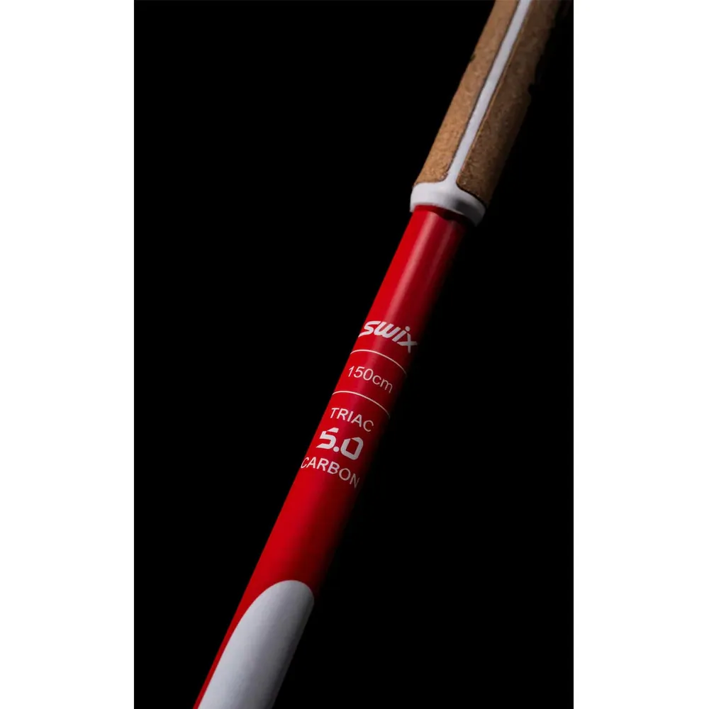 Палки лыжные SWIX Triac 5.0 Aero c темляками