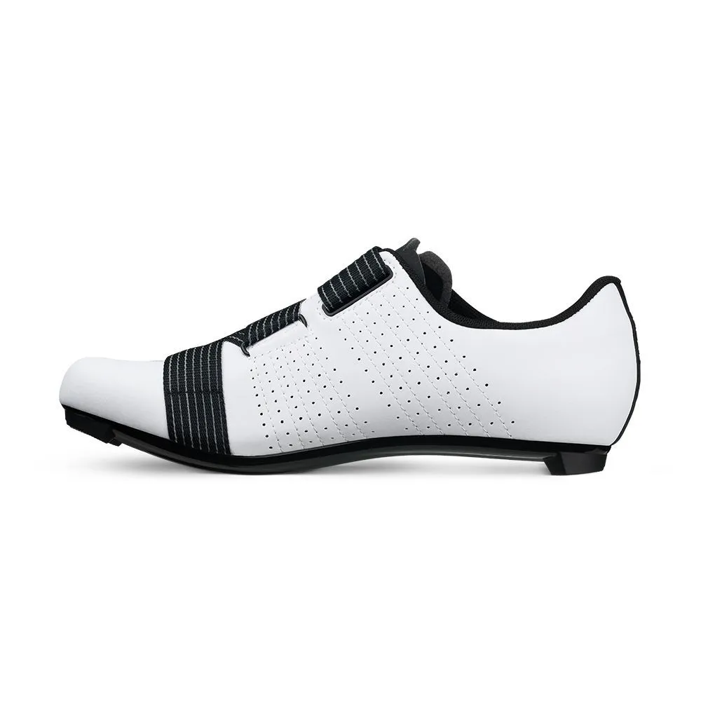 Велотуфли Fizik TEMPO POWERSTRAP R5 (41,5, Белый/черный)