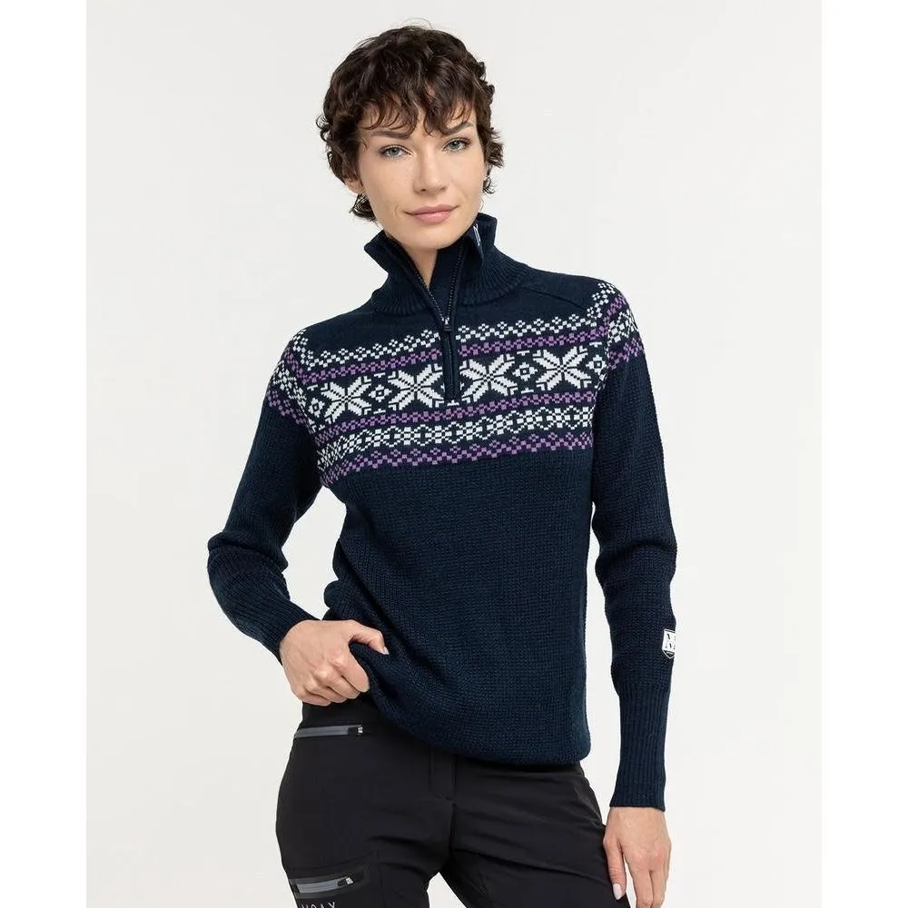 Свитер MOAX Tirvas жен (S, 75100 Темно-синий)