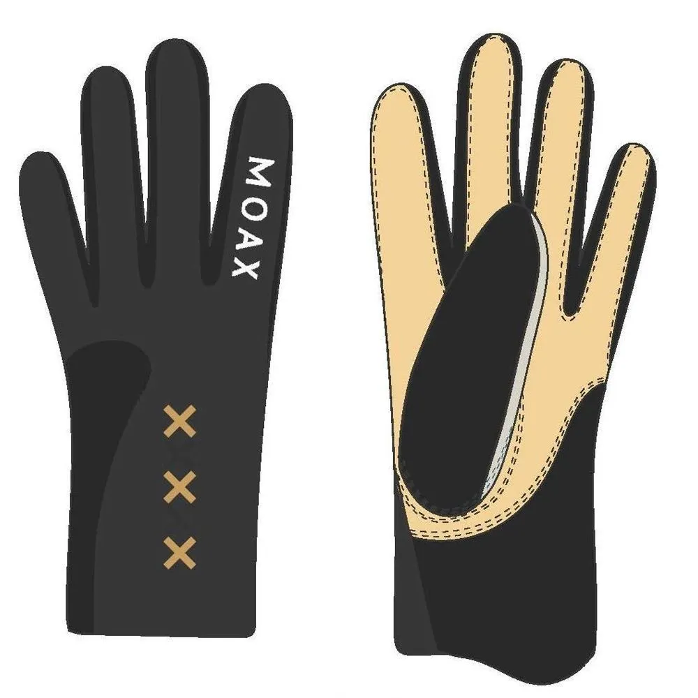 Перчатки  MOAX Race Gold