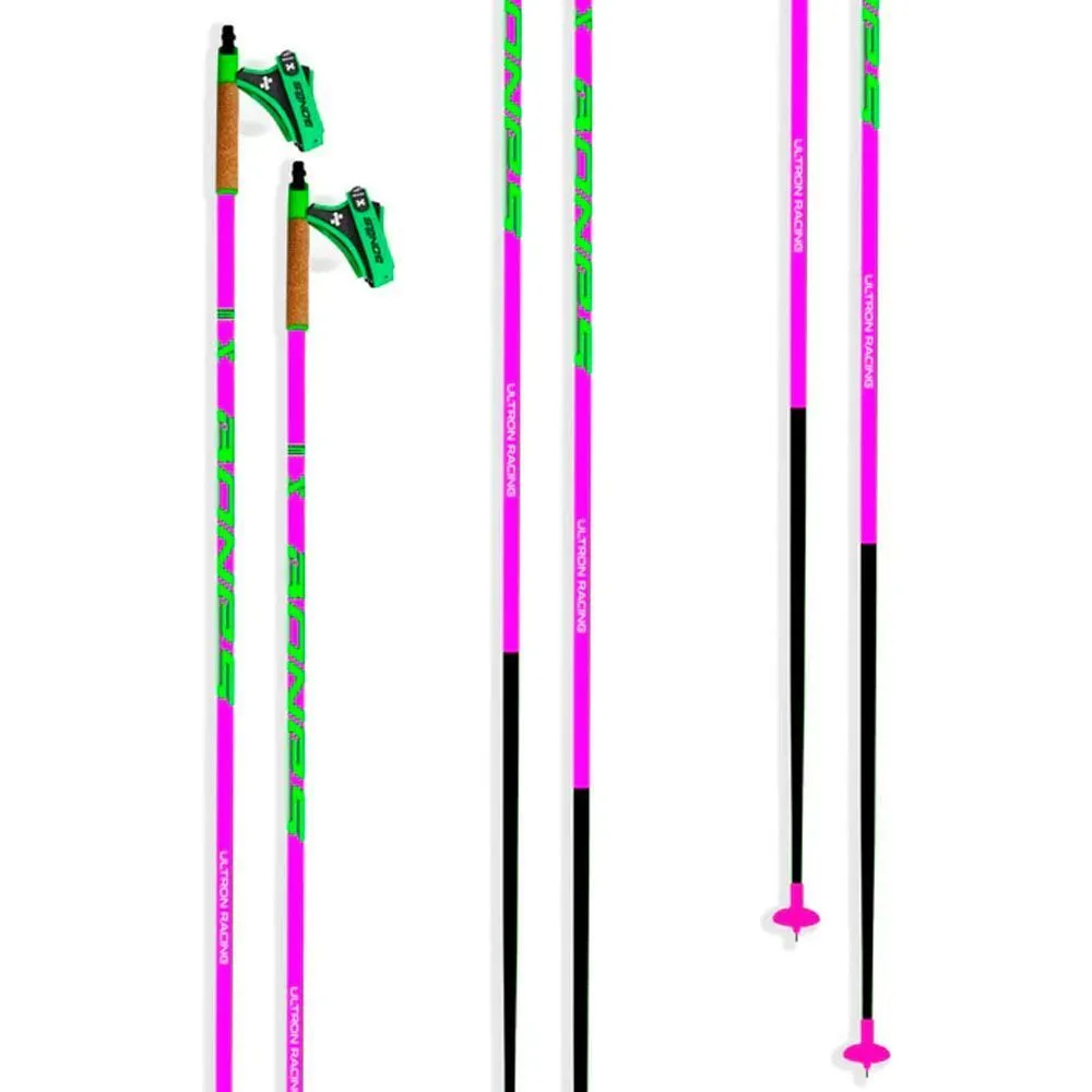 Палки лыжные BONES Ultron Racing (145, Розовый)