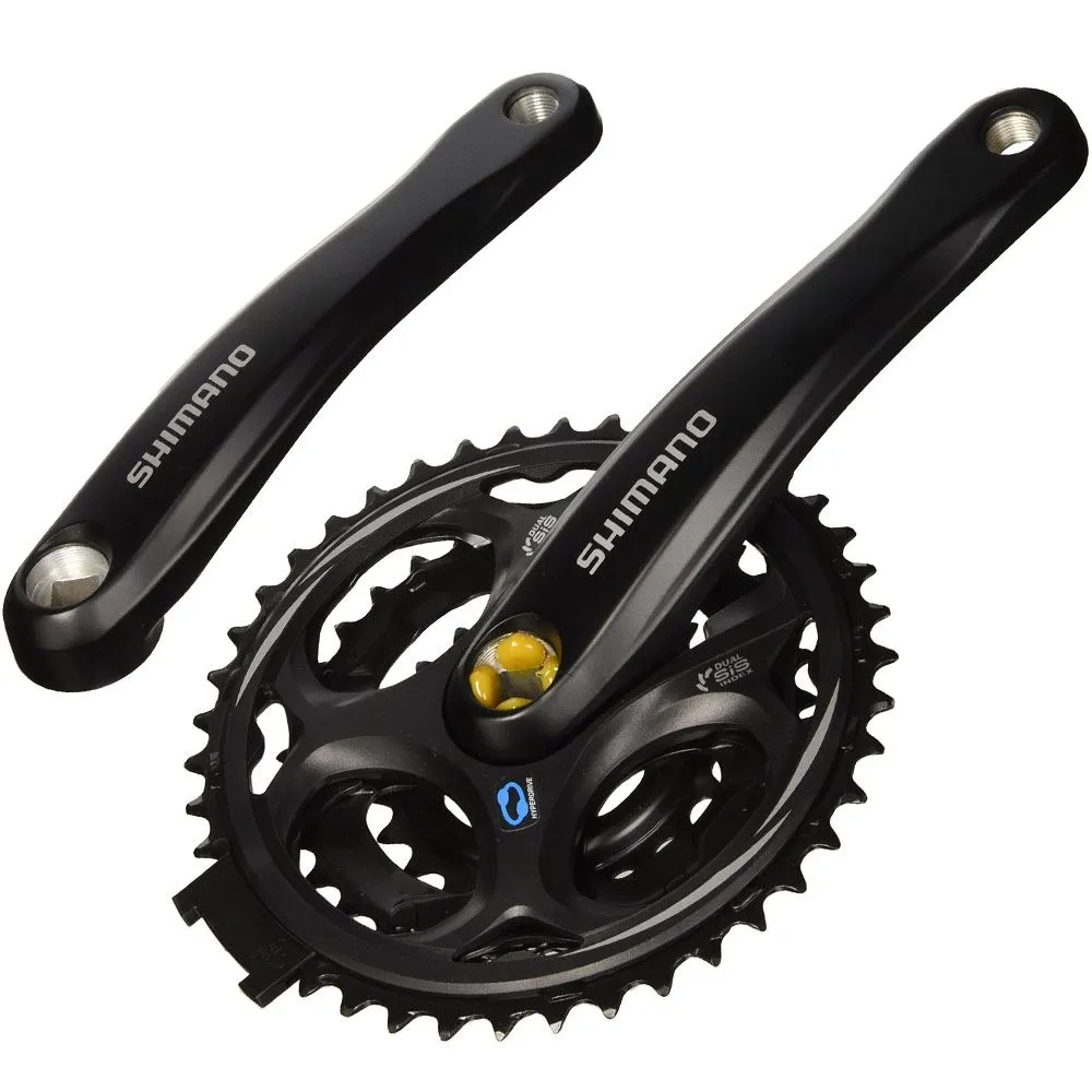 Шатуны Shimano Altus, M311, 175мм, Кв, 42/32/22T, черн