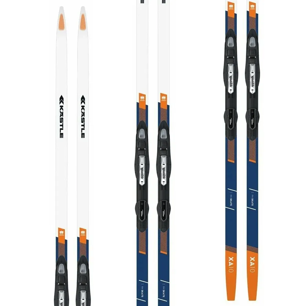 Лыжи KASTLE XA10 Classic Skin + крепления Touring Auto