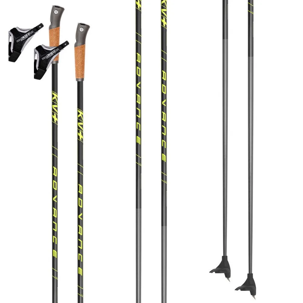 Палки лыжные KV+ ADVANCE Clip  