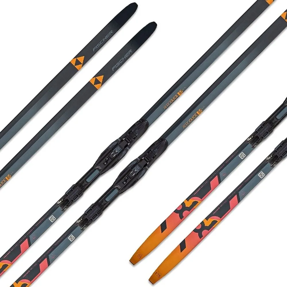 Лыжи FISCHER AEROGUIDE SKATE 85 (с крепл.)