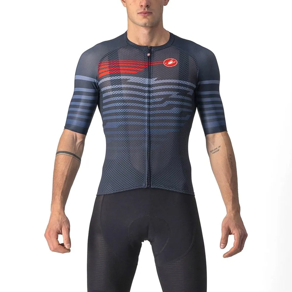 Майка кор.рукав Castelli CLIMBER'S 3.0 SL (414, XL, Темно-синий)